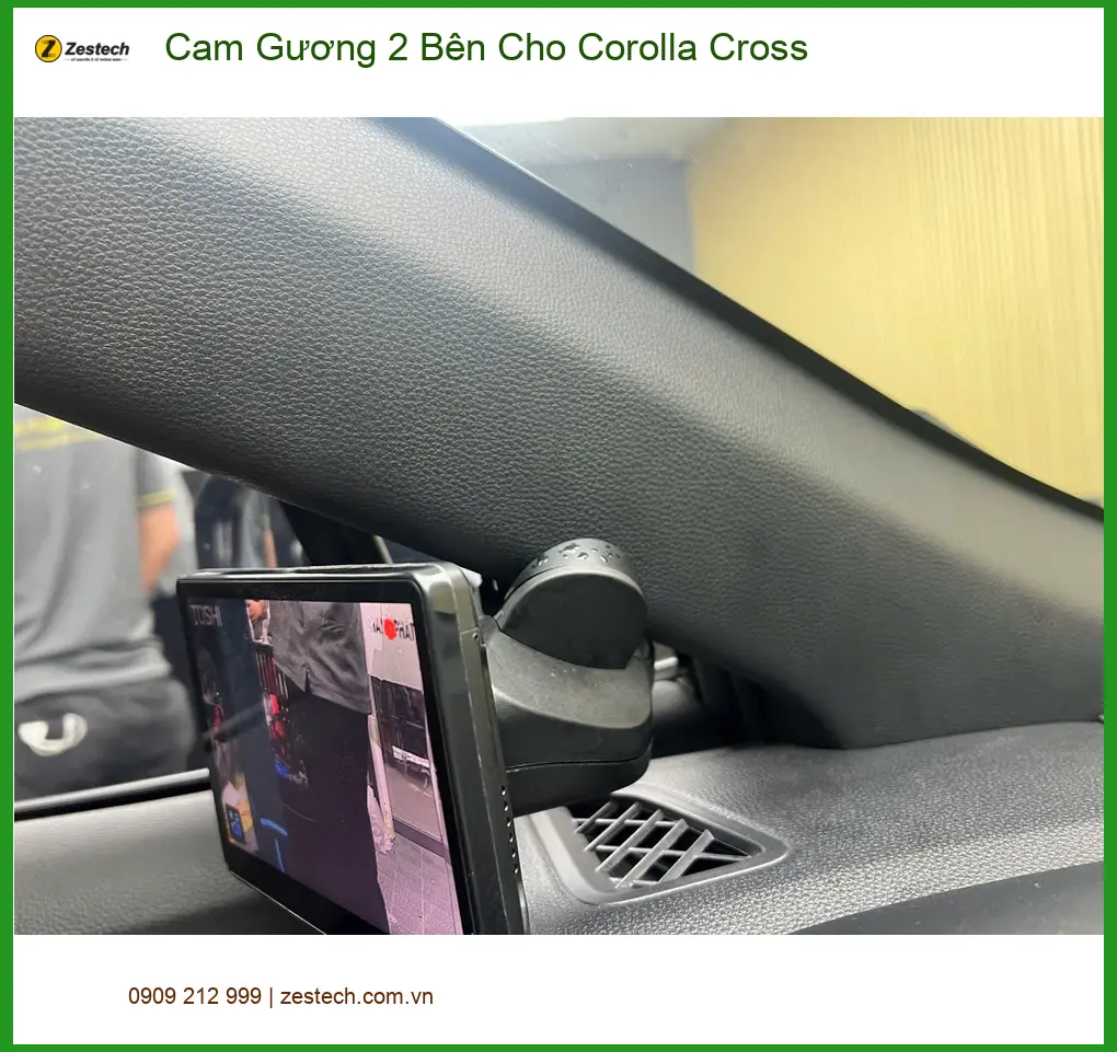 Anh Sơn lắp cam gương 2 bên Corolla Cross Quận Phú Nhuận cho tầm nhìn tối ưu ảnh thực tế 2