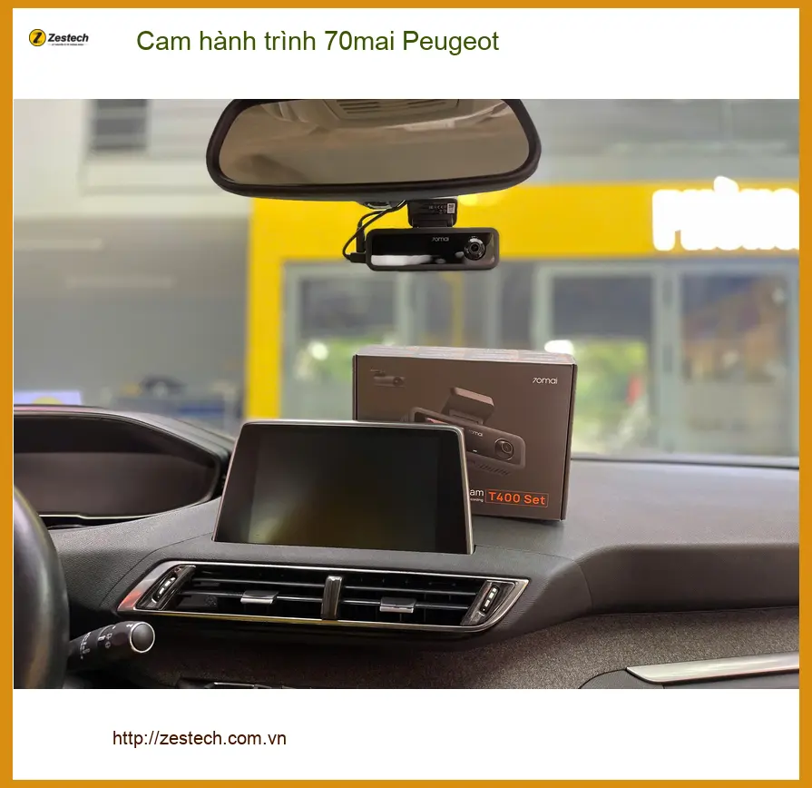 Anh Tùng lắp Cam hành trình 70mai cho Peugeot 3008 tại Quận Bình Thạnh ảnh thực tế 4