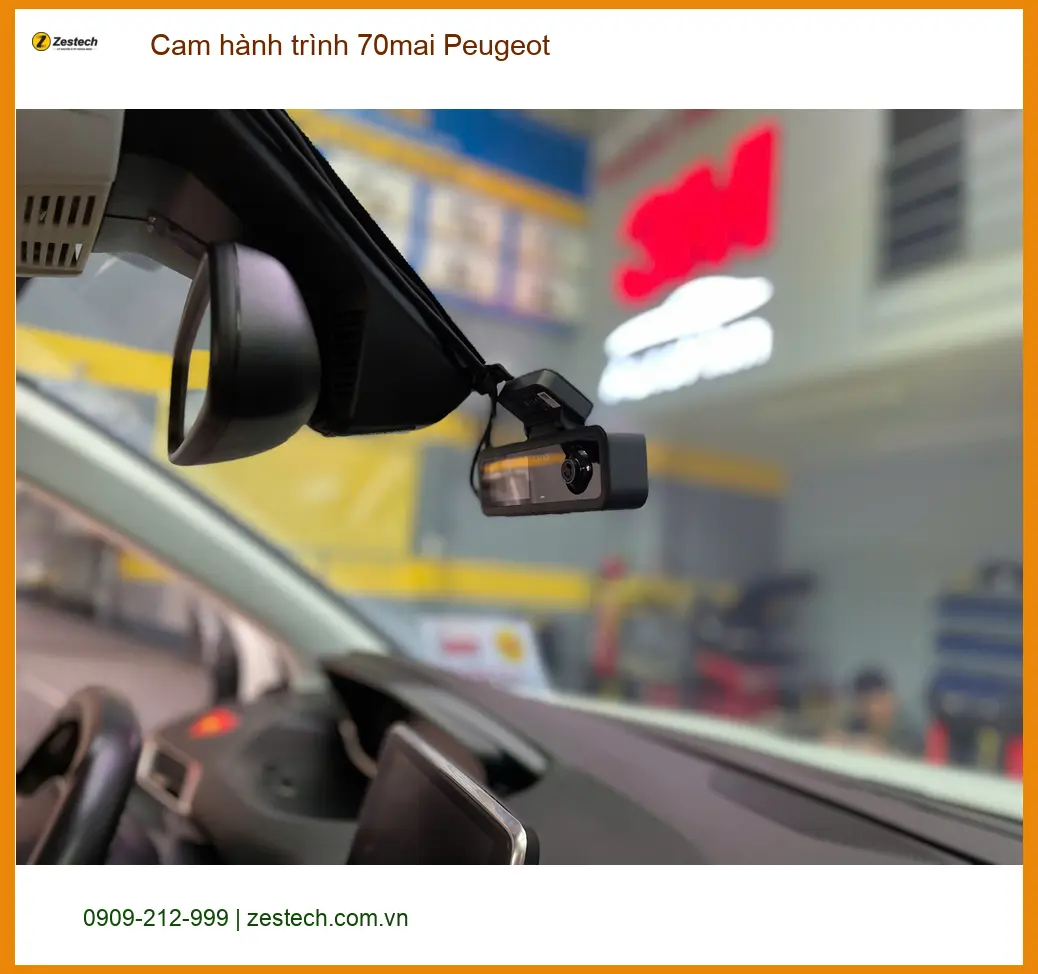 Anh Tùng lắp Cam hành trình 70mai cho Peugeot 3008 tại Quận Bình Thạnh ảnh thực tế 5