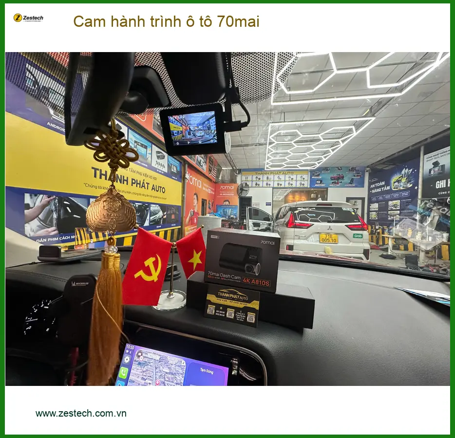 Chú Long gắn Cam hành trình 70mai cho Hyundai Creta tại Củ Chi an tâm lái ảnh thực tế 3