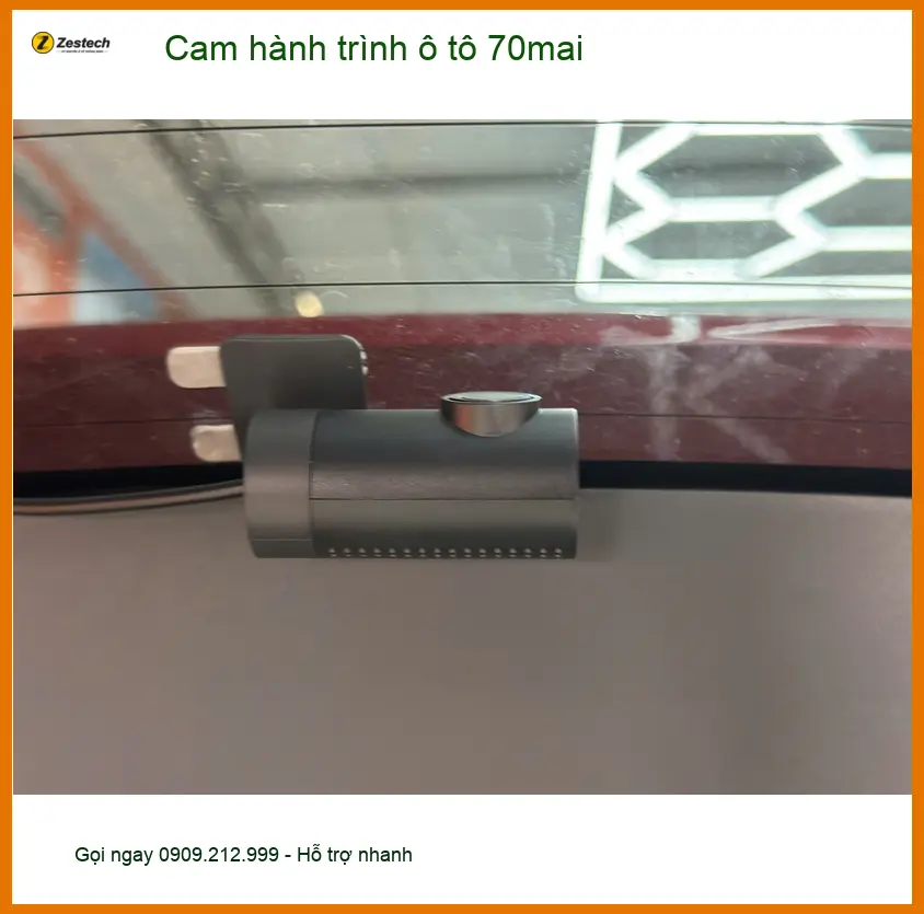 Anh Quang lắp cam hành trình 70mai cho Hyundai Accent tại Quận Thủ Đức