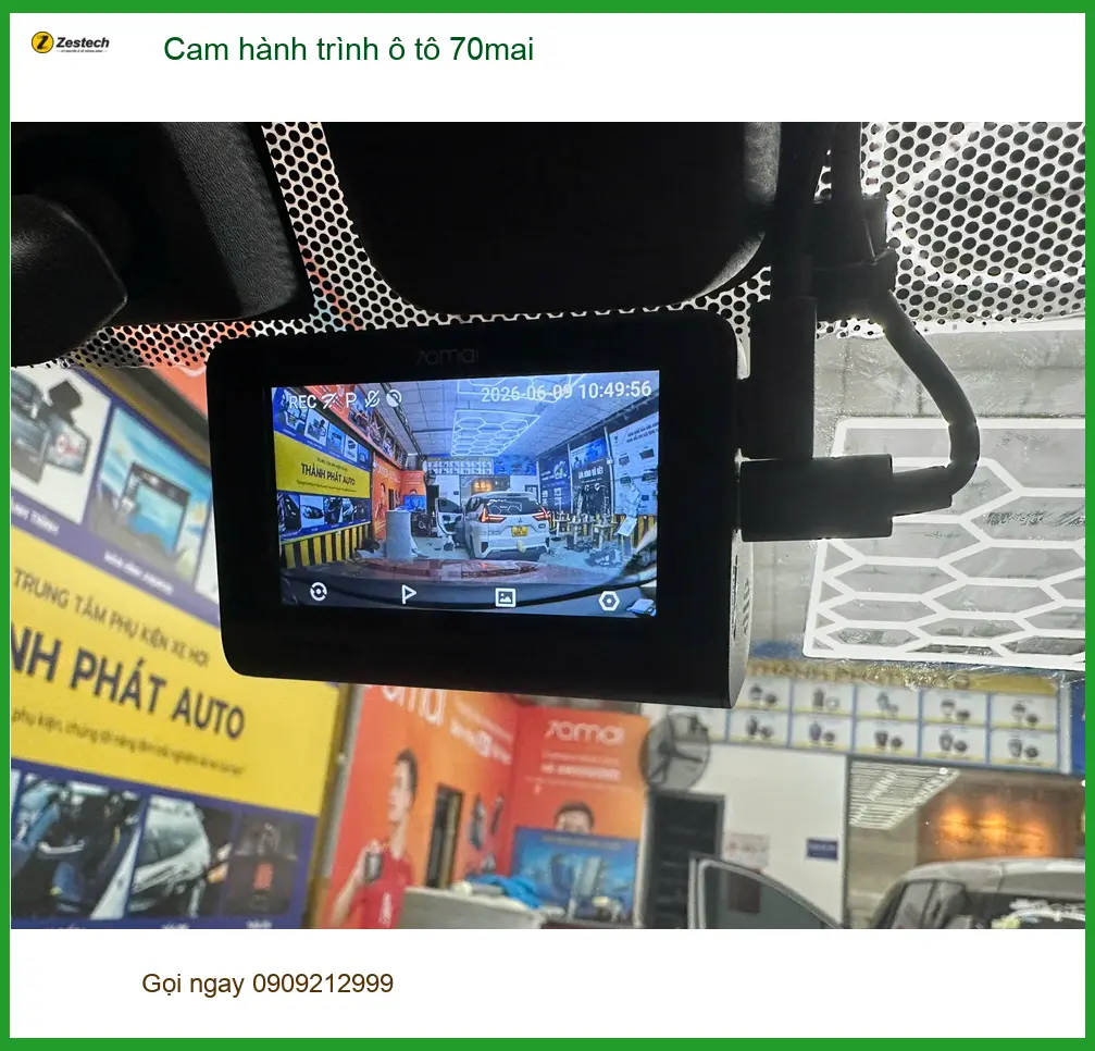 Anh Quang lắp cam hành trình 70mai cho Hyundai Accent tại Quận Thủ Đức ảnh thực tế 5