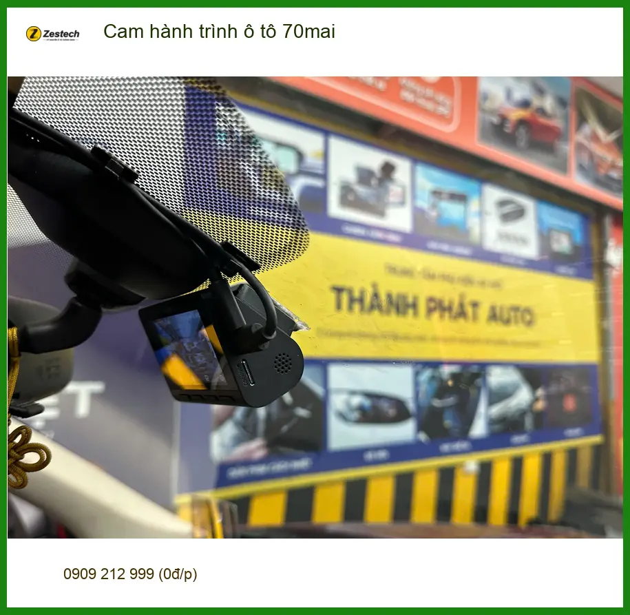 Anh Kiên lắp cam hành trình ô tô 70mai cho Hyundai Accent ở Quận 4 ảnh thực tế 2