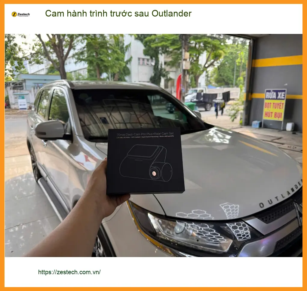 Anh Minh lắp Cam hành trình trước sau cho Hyundai Santa Fe tại Quận 12 ảnh thực tế 2