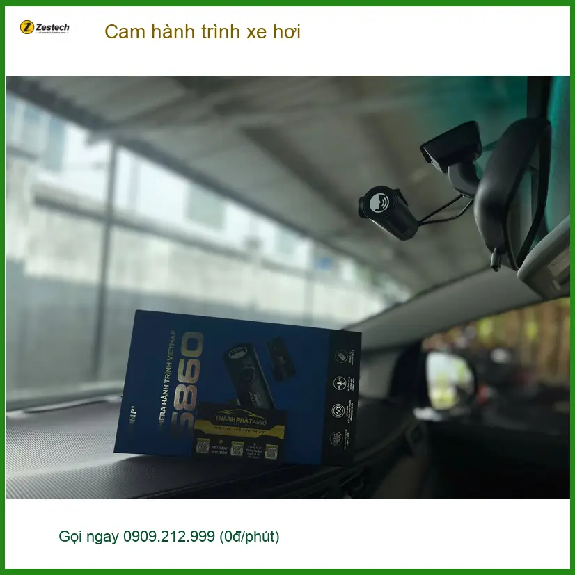 Chị Thảo lắp cam hành trình xe hơi cho Hyundai Creta ở Quận 9 để yên tâm di chuyển ảnh thực tế 2