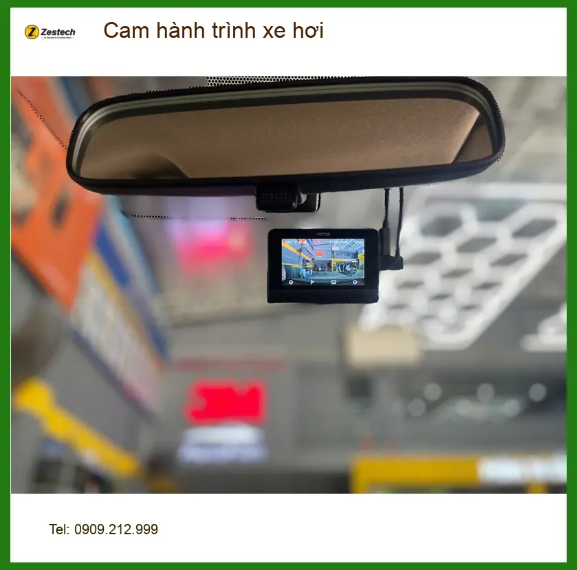 Chị Hương Giang lắp Cam hành trình xe hơi Hyundai Accent tại Quận 8. ảnh thực tế 2