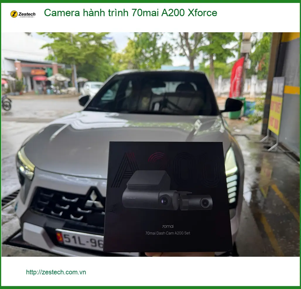 Cửa hàng lắp Camera hành trình 70mai A200 Xforce uy tín Quận Tân Bình