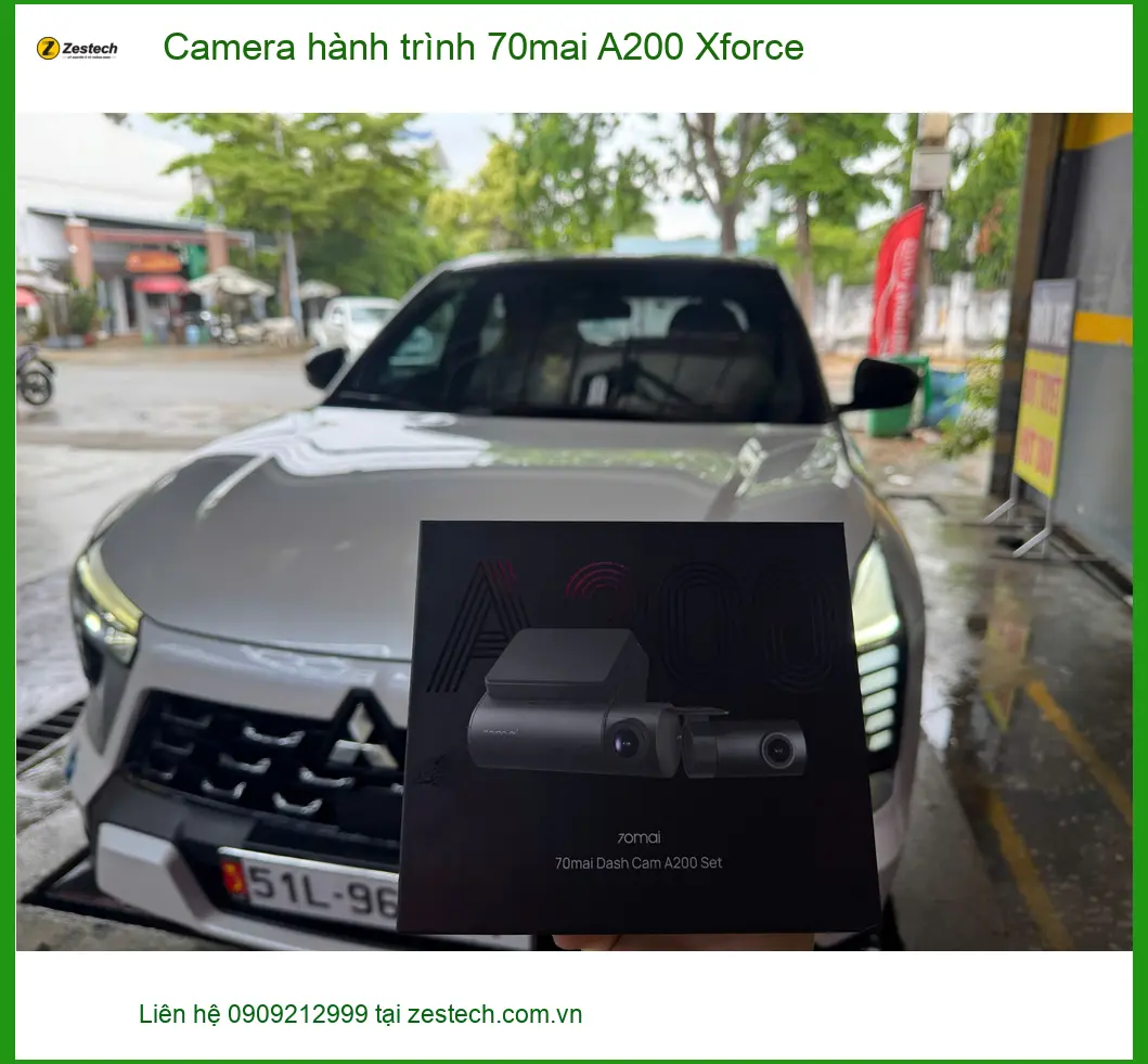 Anh Quang lắp Camera hành trình 70mai A200 Xforce cho Honda CRV ở Thủ Đức