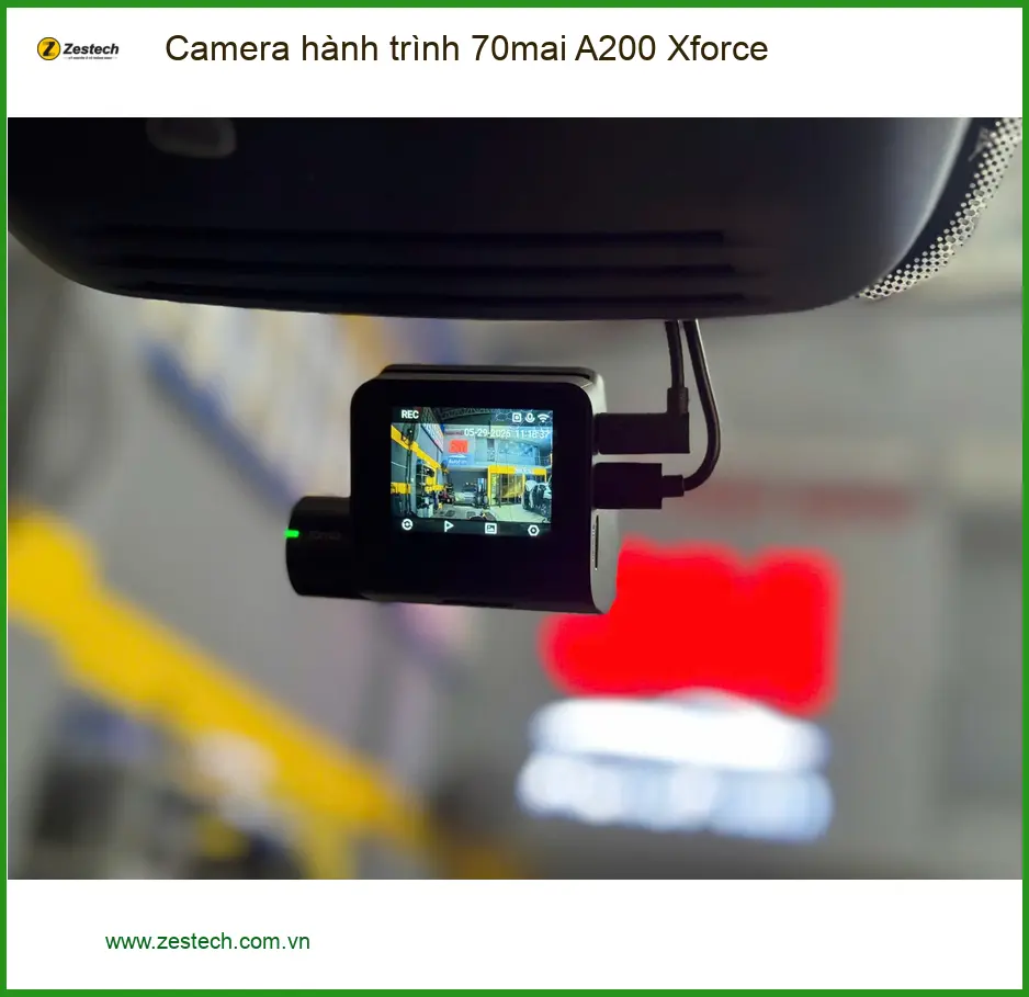 Anh Quang lắp Camera hành trình 70mai A200 Xforce cho Honda CRV ở Thủ Đức ảnh thực tế 4