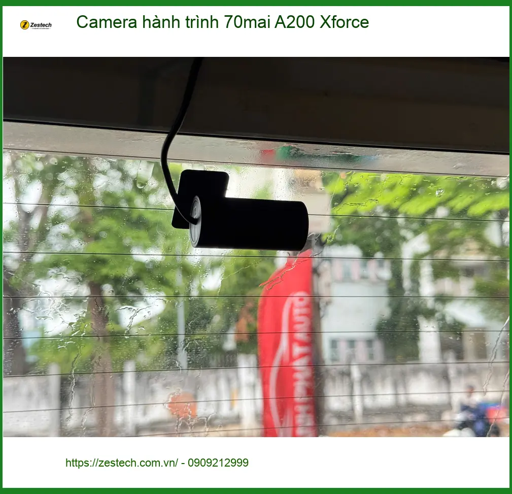 Anh Trọng lắp Camera hành trình 70mai A200 Xforce cho Hyundai Santa Fe tại Cần Giờ