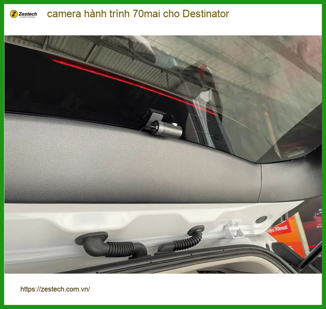 Anh Trường lắp camera hành trình 70mai cho Hyundai Accent tại Hóc Môn