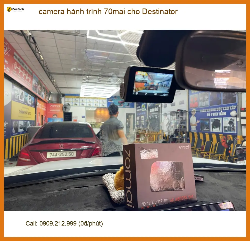 Anh Thành lắp camera hành trình 70mai cho Nissan Navara ở Quận 9 ảnh thực tế 2