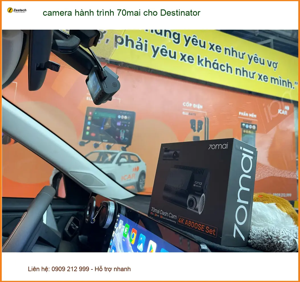 Anh Thành lắp camera hành trình 70mai cho Nissan Navara ở Quận 9 ảnh thực tế 3