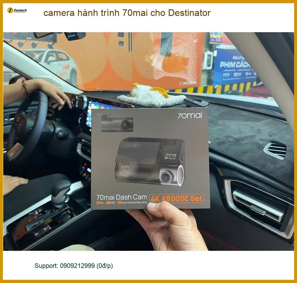 Anh Thành lắp camera hành trình 70mai cho Nissan Navara ở Quận 9 ảnh thực tế 4
