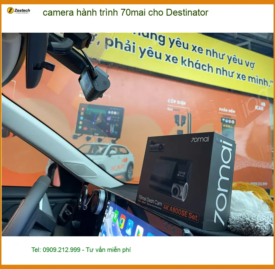 Anh Đăng Khoa lắp camera hành trình 70mai cho Honda City tại Quận 2 ảnh thực tế 2