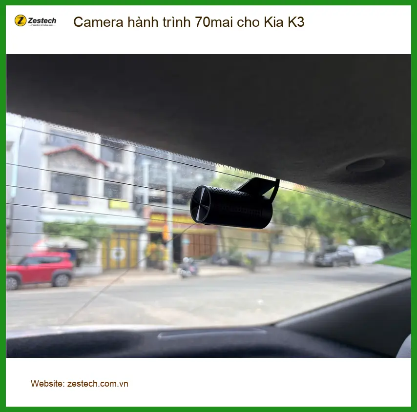 Anh Hoàng Long lắp Camera hành trình 70mai cho Kia K3 tại Củ Chi để an tâm trên mọi nẻo đường ảnh thực tế 5