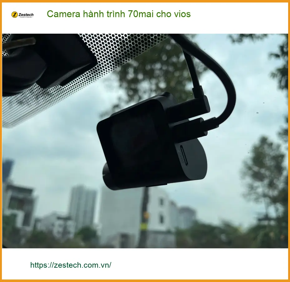 Anh Quang lắp Camera hành trình 70mai cho Vios ở Quận 10 ảnh thực tế 2