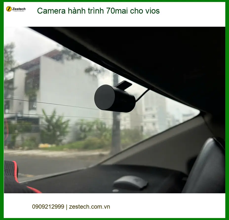 Cô Hà gắn camera hành trình 70mai cho Vios Quận 6, muốn ghi lại mọi khoảnh khắc ảnh thực tế 2