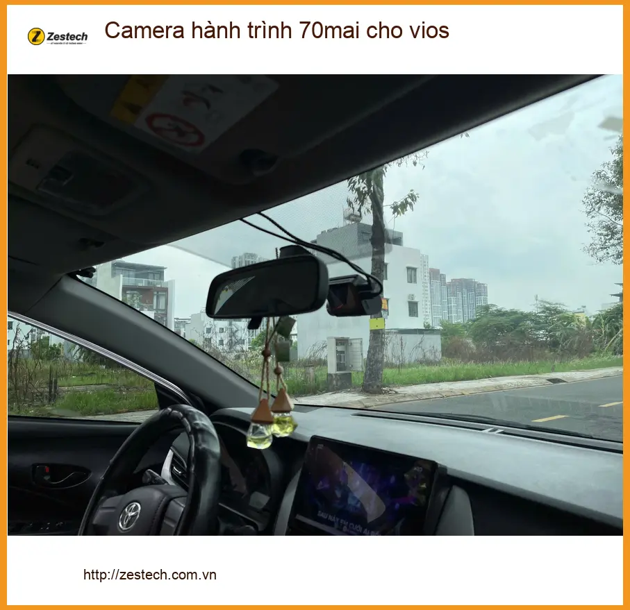 Anh Khang lắp camera hành trình 70mai cho Vios tại Quận Tân Bình nhanh chóng ảnh thực tế 2