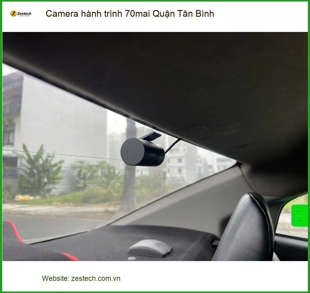 Trung Tâm Gắn Camera Hành Trình Ô Tô 70mai Tại Quận Tân Bình - Giá Tốt TPHCM ảnh thực tế 3