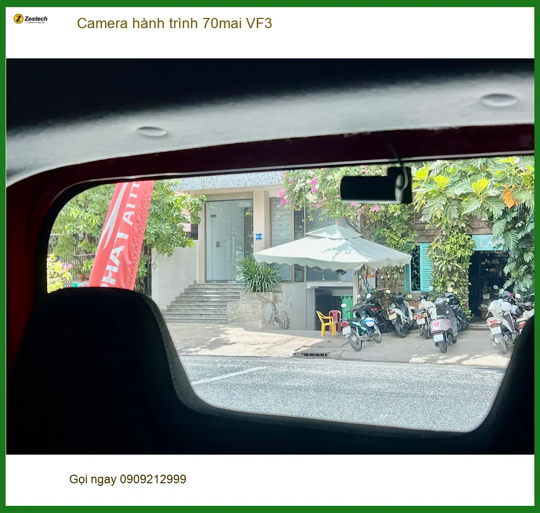 Chị Thảo lắp Camera hành trình 70mai VF3 tại Bình Chánh an toàn lái xe