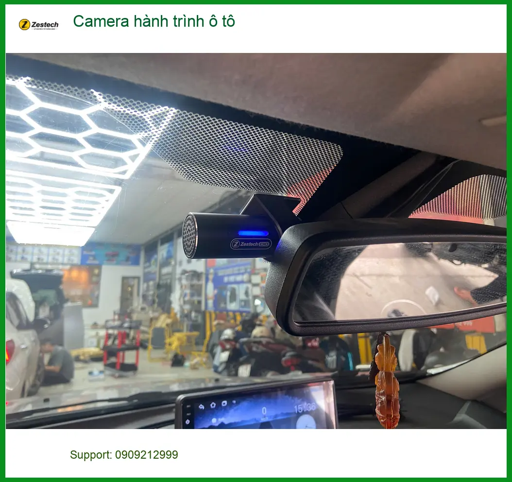 Chú Vĩnh lắp Camera hành trình ô tô cho Hyundai Accent tại Hóc Môn để an tâm lái xe ảnh thực tế 2