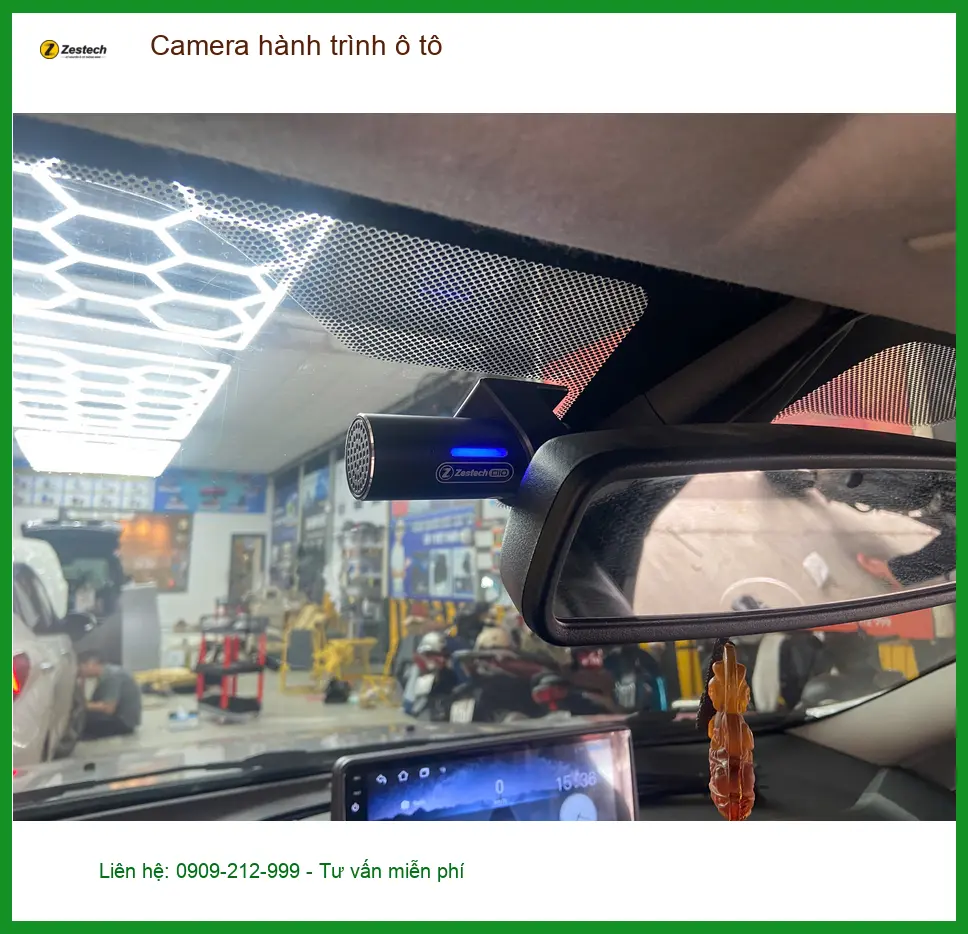 Chú Minh lắp camera hành trình ô tô cho VinFast Lux A tại Thủ Đức