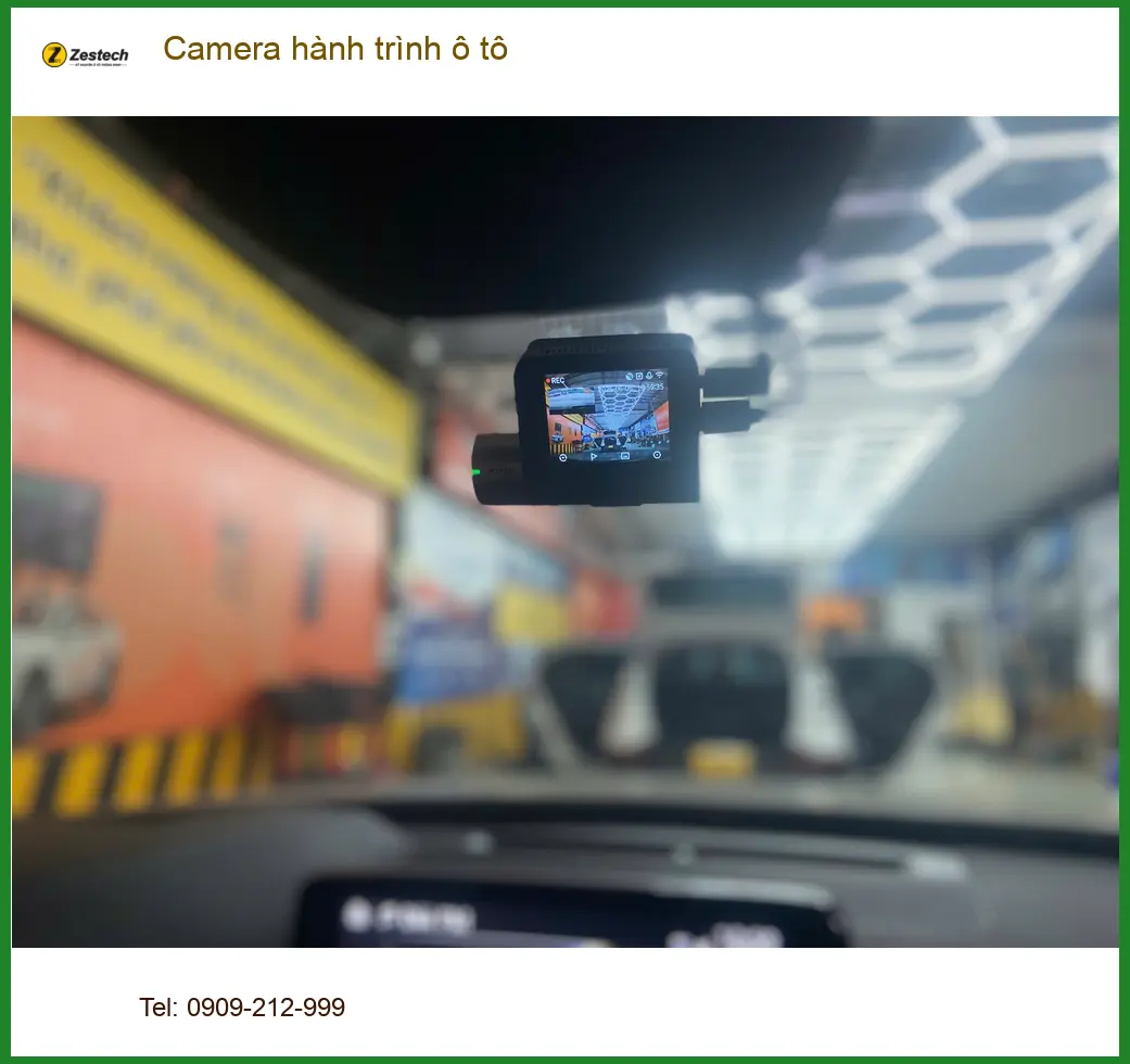Anh Lợi lắp camera hành trình ô tô Toyota Vios tại Quận 2.
