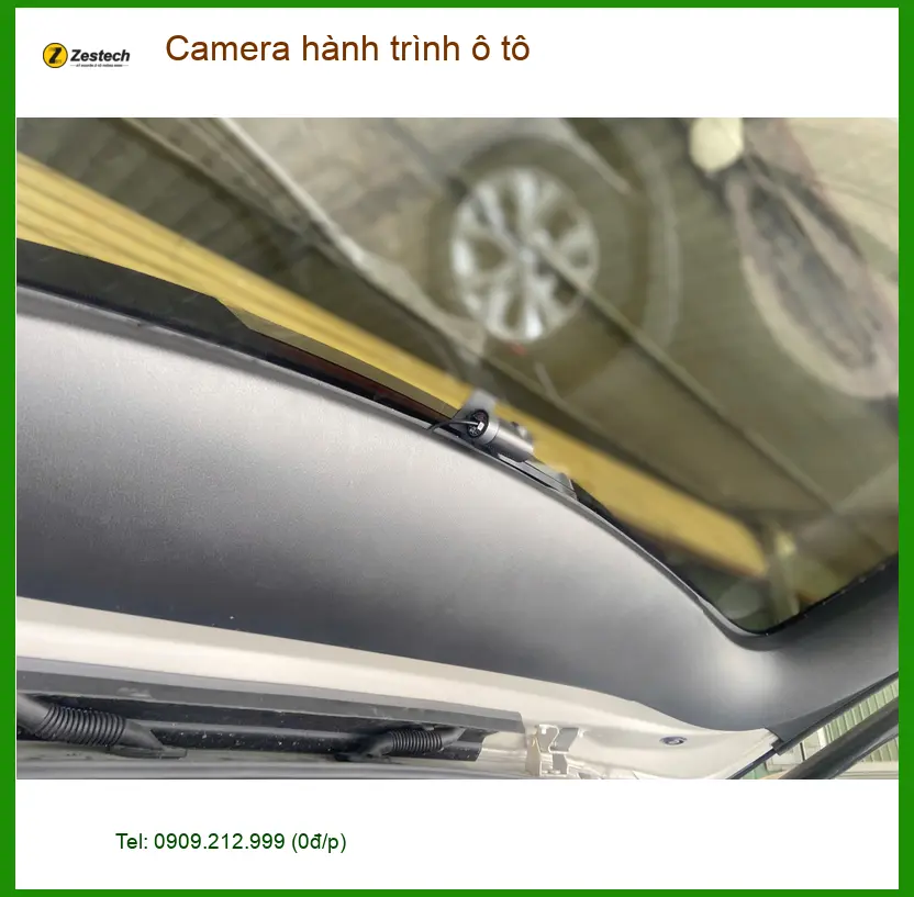 Anh Lợi lắp camera hành trình ô tô Toyota Vios tại Quận 2. ảnh thực tế 2