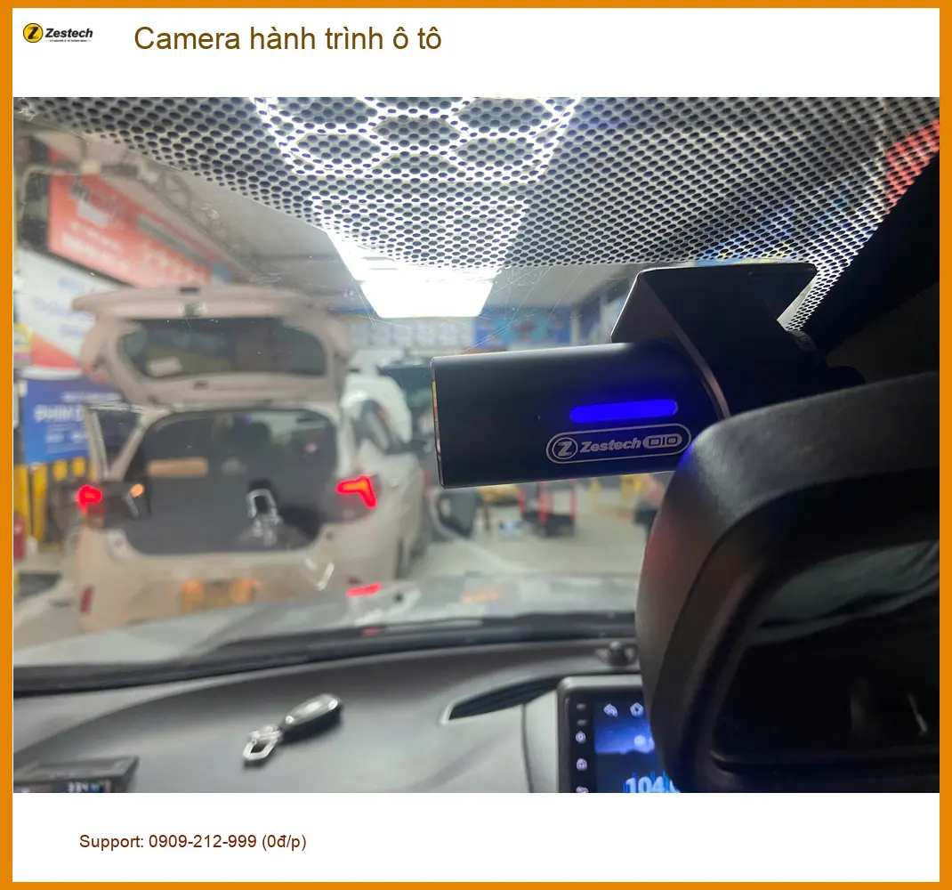 Anh Khải lắp Camera hành trình ô tô chính hãng cho Toyota Corolla Cross tại Quận 9 ảnh thực tế 3