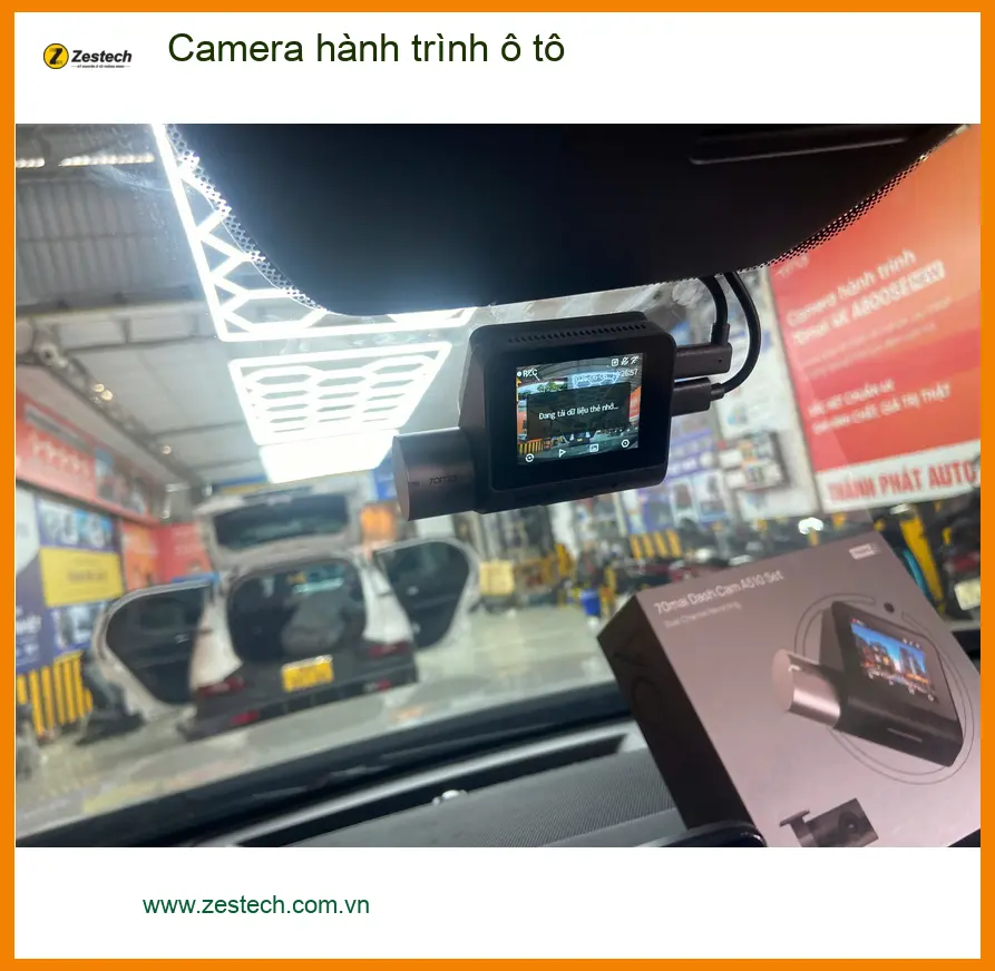 Anh Lợi lắp camera hành trình ô tô Toyota Vios tại Quận 2. ảnh thực tế 3