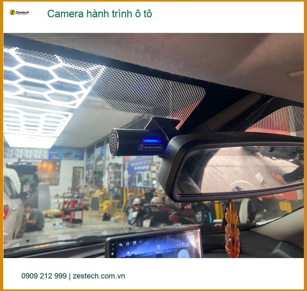 Anh Minh lắp Camera hành trình ô tô cho Hyundai Accent tại Quận 7 ảnh thực tế 3
