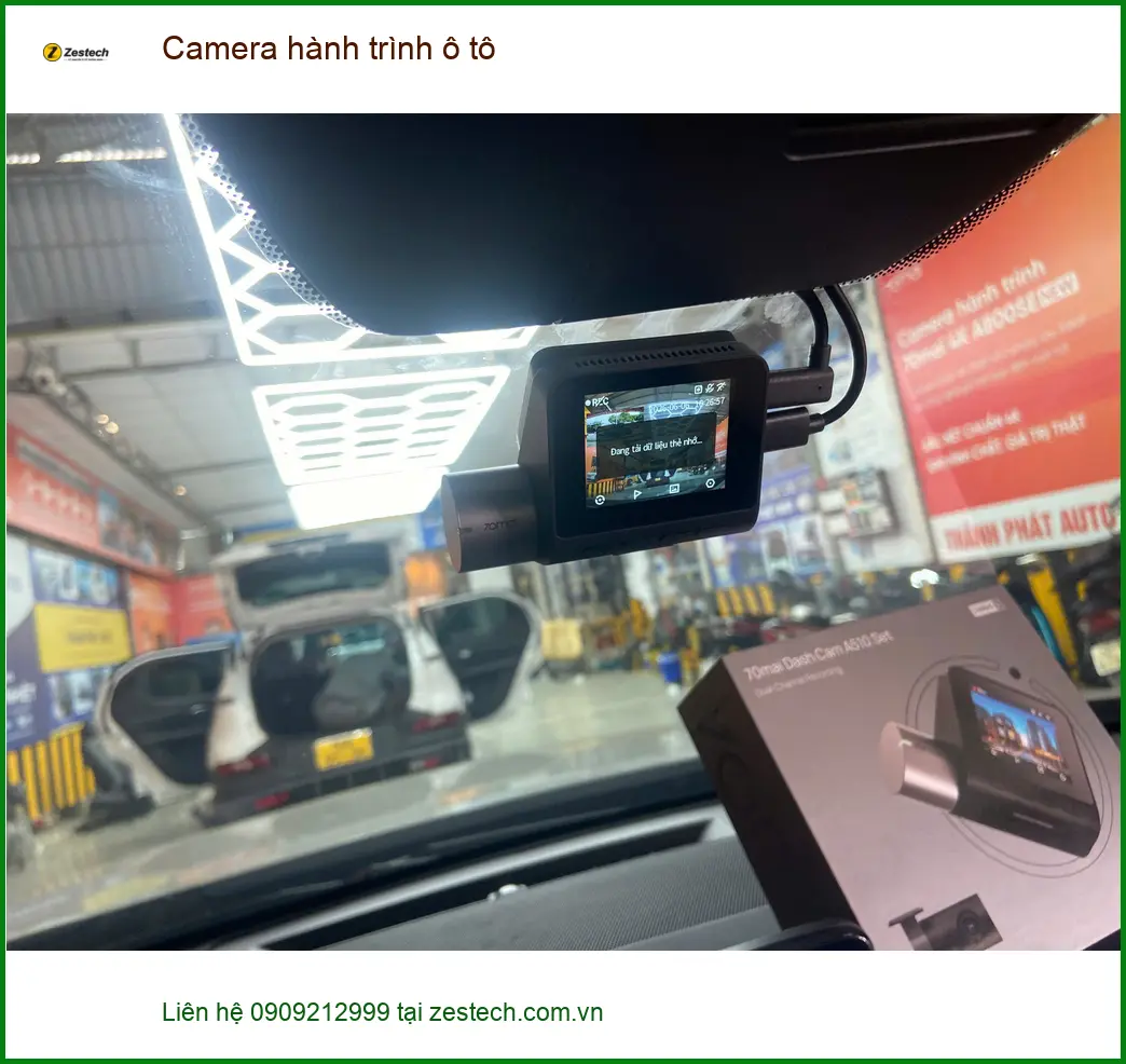Chị Thảo lắp Camera hành trình ô tô Honda CRV tại Quận 9 tránh rủi ro va chạm