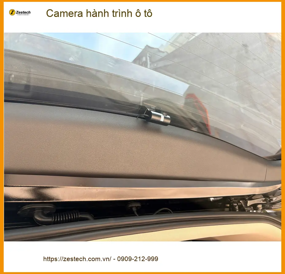 Anh Long lắp camera hành trình ô tô cho Toyota Raize tại Bình Chánh để yên tâm đi lại ảnh thực tế 2