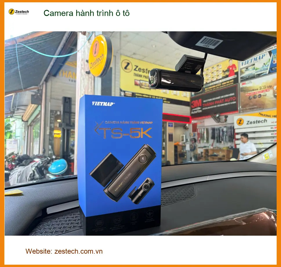 Anh Long lắp camera hành trình ô tô cho Toyota Raize tại Bình Chánh để yên tâm đi lại ảnh thực tế 3
