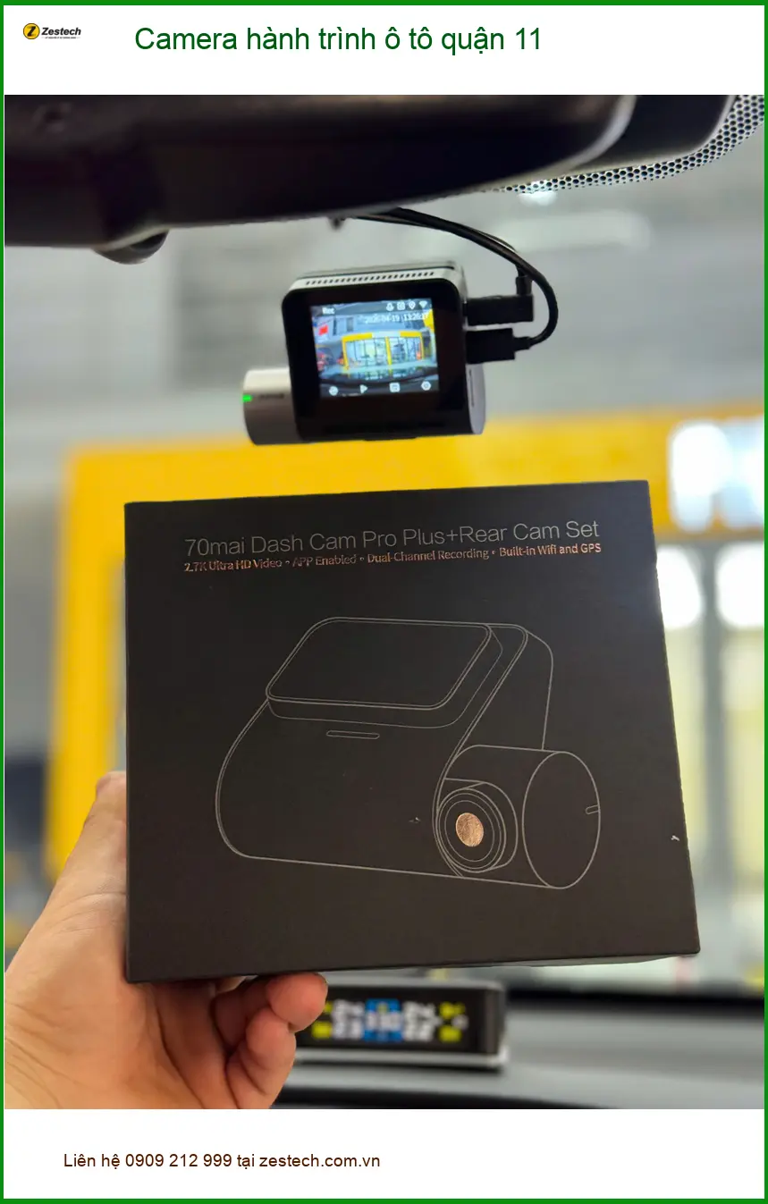 Trung Tâm Gắn Camera Hành Trình Ô Tô hành trình ô tô quận 11 - Gắn Nhanh Trong Ngày ảnh thực tế 3