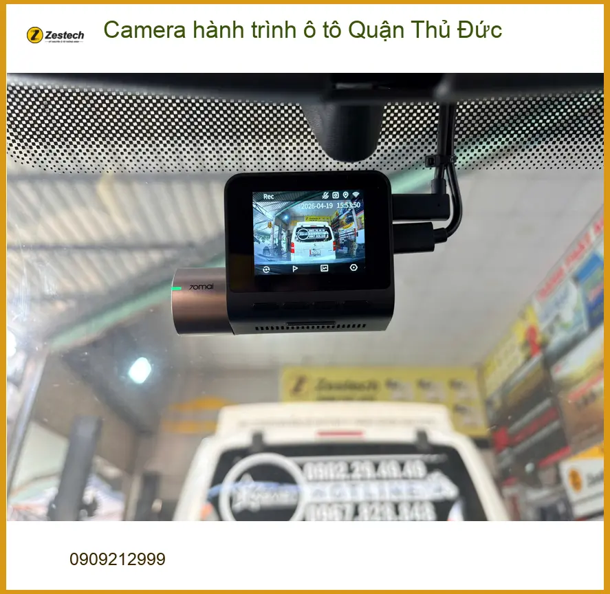 Trung Tâm Gắn Camera Hành Trình Ô Tô tại Quận Thủ Đức - Gắn Nhanh Trong Ngày