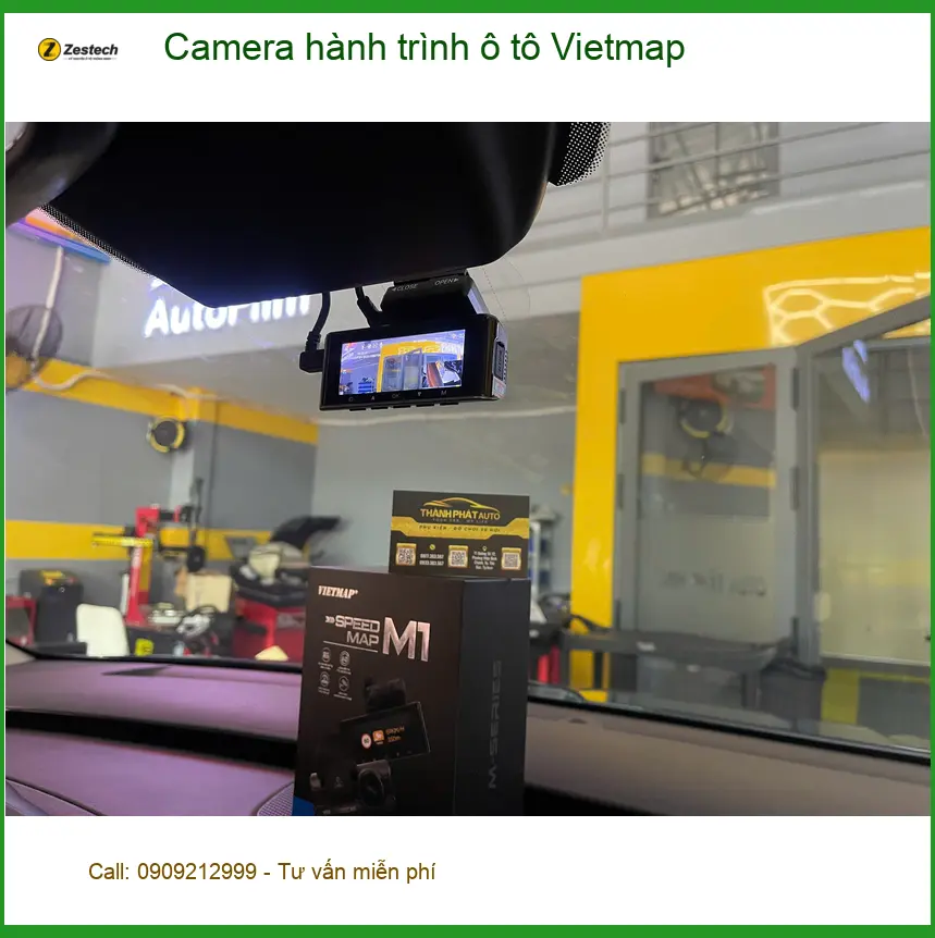 Anh Cường tìm Camera hành trình ô tô Vietmap chính hãng Quận 12 cho Honda CRV.