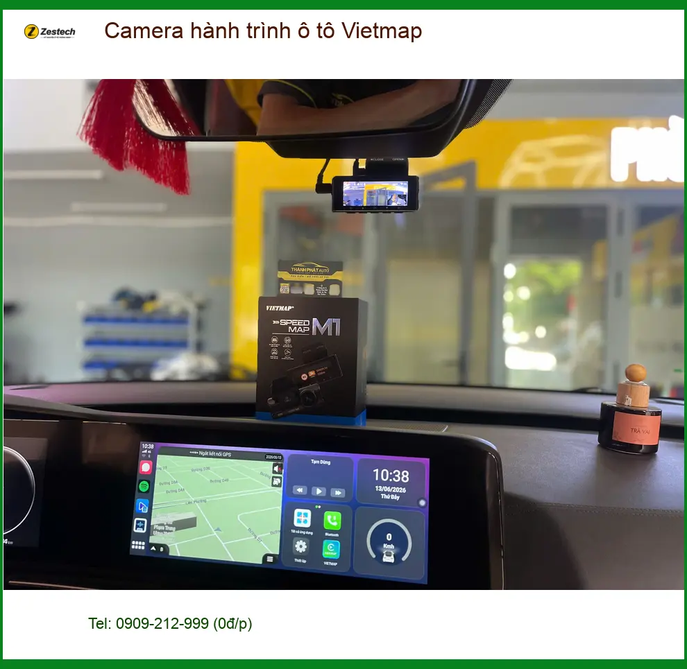 Anh Cường tìm Camera hành trình ô tô Vietmap chính hãng Quận 12 cho Honda CRV. ảnh thực tế 3