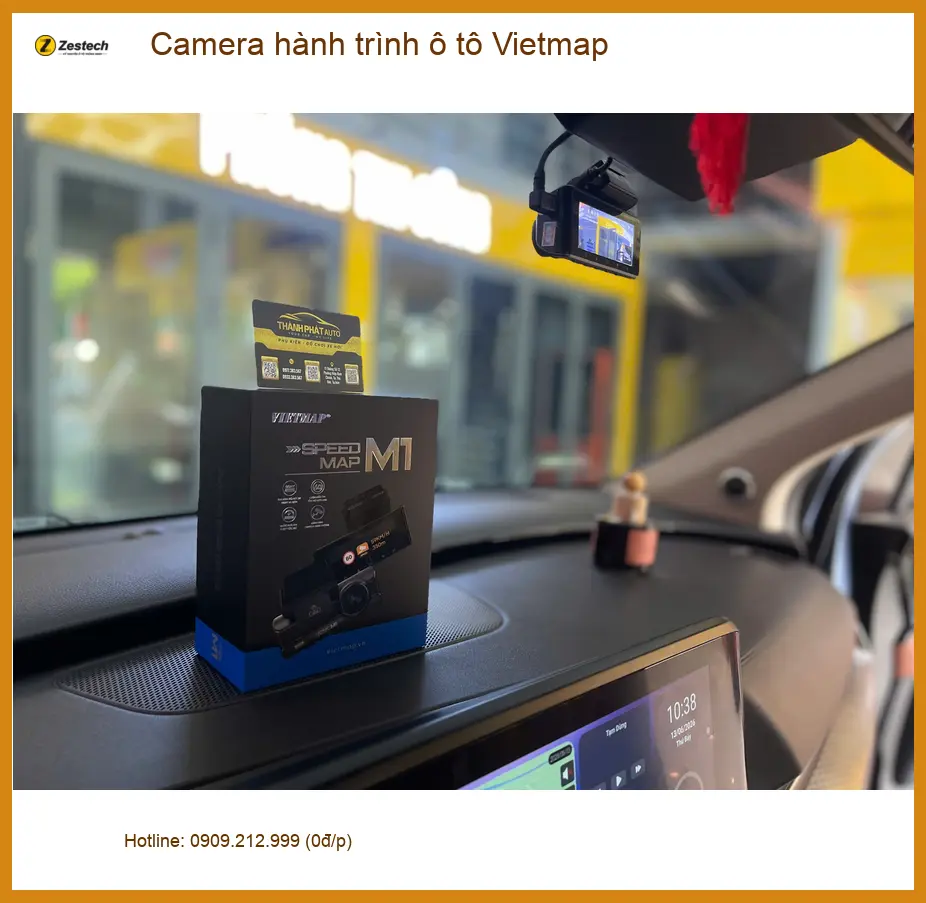 Anh Cường tìm Camera hành trình ô tô Vietmap chính hãng Quận 12 cho Honda CRV. ảnh thực tế 4