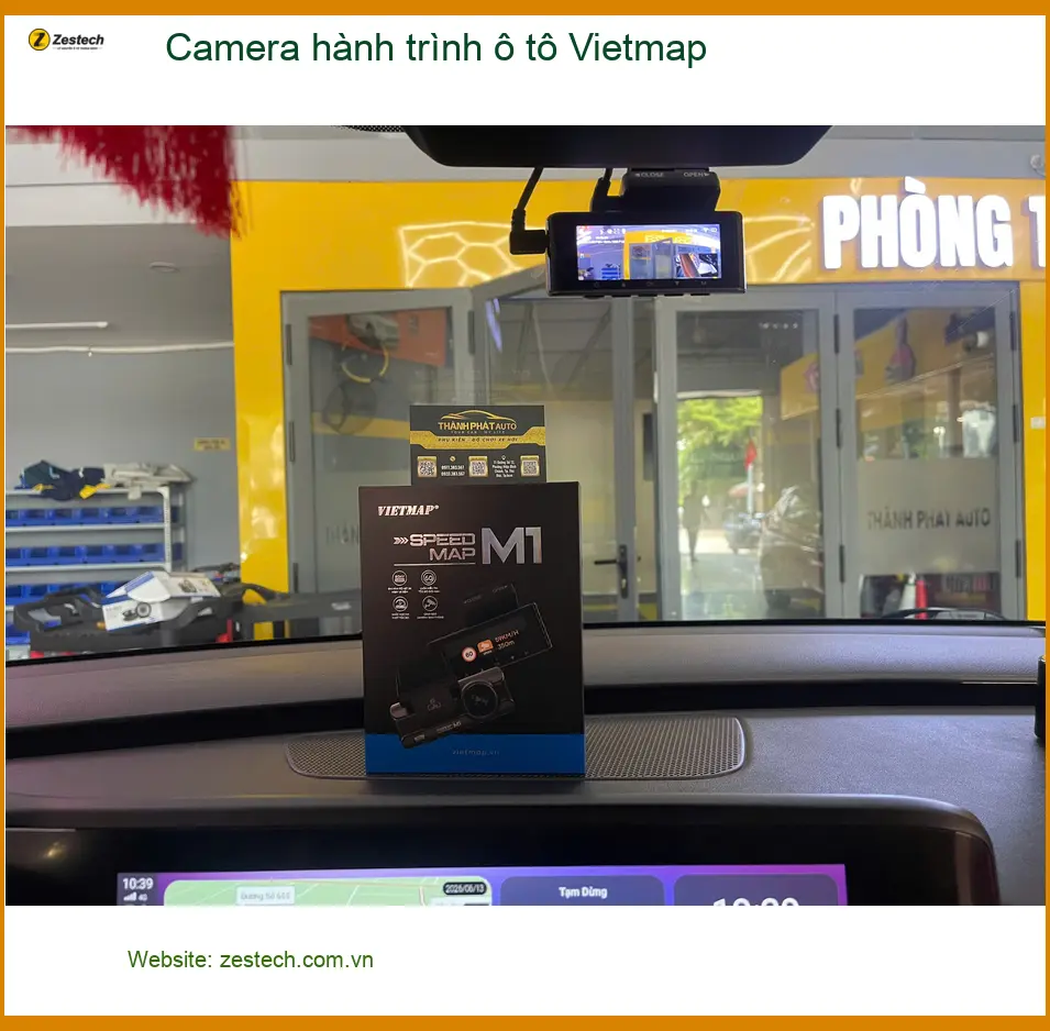 Anh Trọng lắp Camera hành trình Vietmap cho CRV tại Quận Thủ Đức