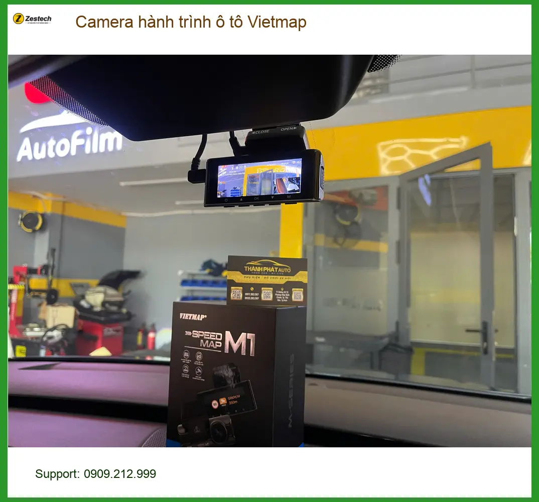 Chị Ngân lắp Camera hành trình Vietmap cho Honda CRV ở Quận 2 giá tốt ảnh thực tế 4