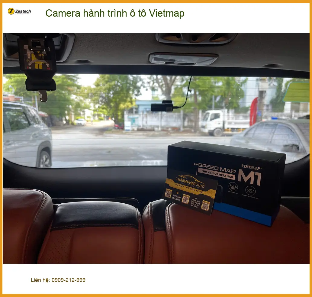 Chị Ngân lắp Camera hành trình Vietmap cho Honda CRV ở Quận 2 giá tốt ảnh thực tế 5