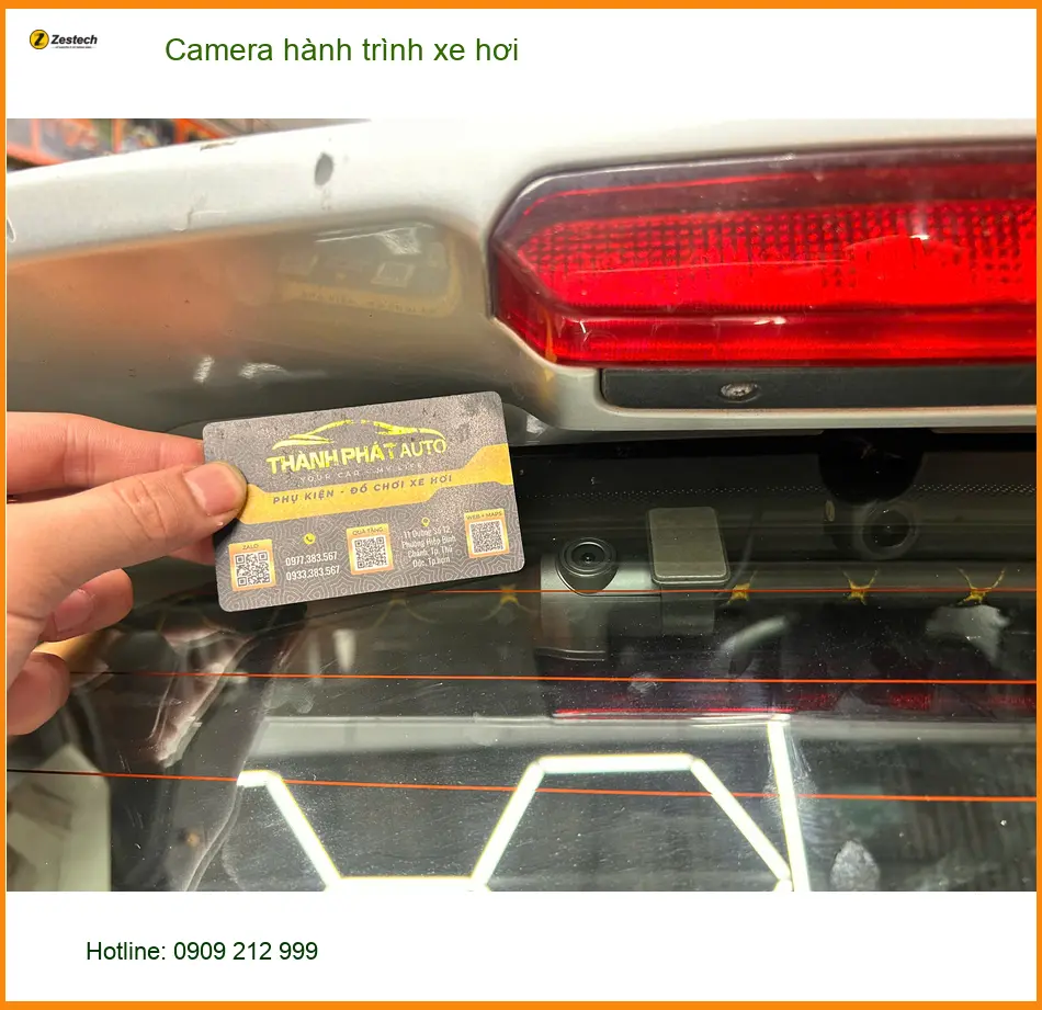 Anh Hưng lắp Camera hành trình Hyundai Kona tại Thủ Đức đảm bảo an toàn ảnh thực tế 5