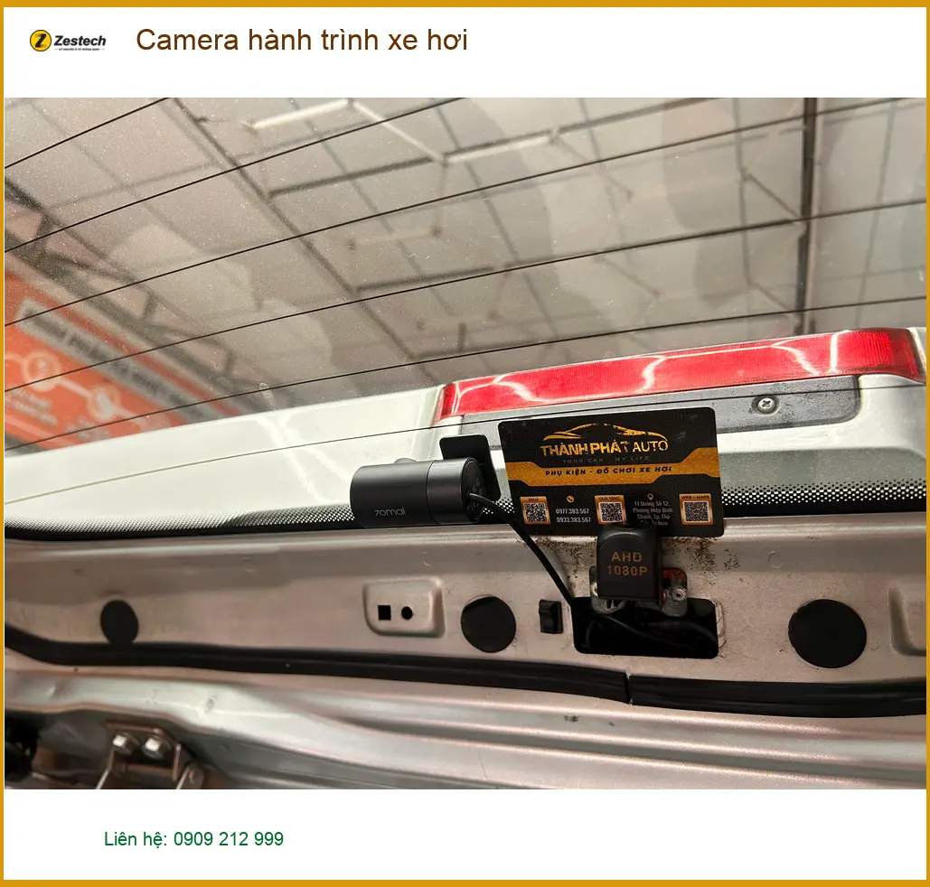 Anh Khải lắp Camera hành trình xe hơi Honda CRV Quận 10 để đảm bảo an toàn ảnh thực tế 2