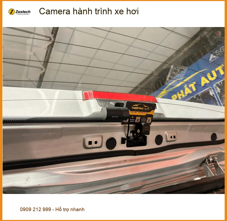 Anh Khải lắp Camera hành trình xe hơi Honda CRV Quận 10 để đảm bảo an toàn ảnh thực tế 3