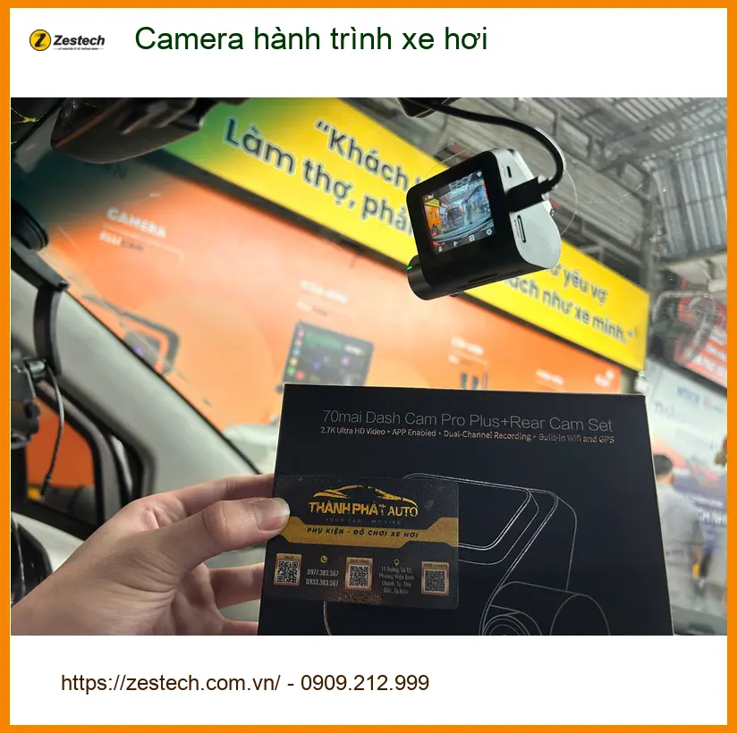 Anh Khải lắp Camera hành trình xe hơi Honda CRV Quận 10 để đảm bảo an toàn ảnh thực tế 4