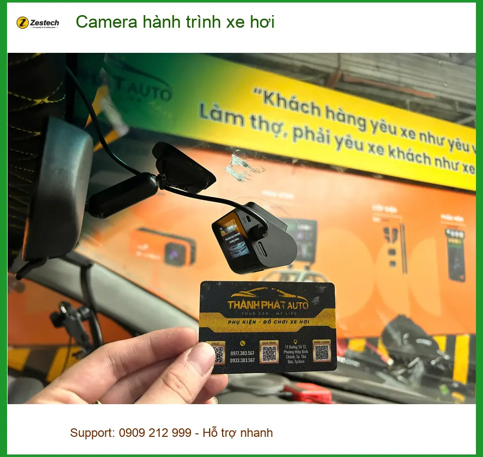 Anh Khải lắp Camera hành trình xe hơi Honda CRV Quận 10 để đảm bảo an toàn ảnh thực tế 5