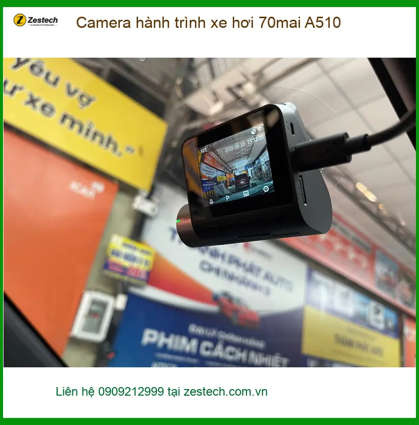 Anh Minh gắn Camera hành trình xe hơi 70mai A510 cho Ford Everest tại Quận Tân Phú