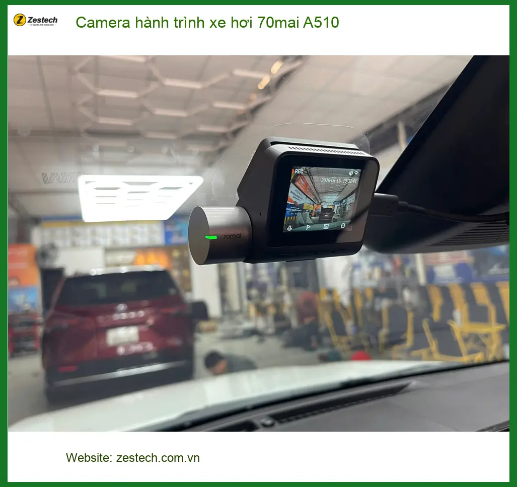 Anh Minh gắn Camera hành trình xe hơi 70mai A510 cho Ford Everest tại Quận Tân Phú ảnh thực tế 2